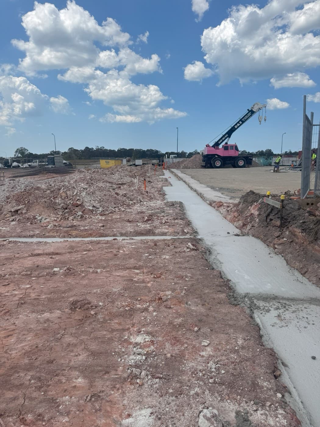 September 2025 — earthworks construction progress at Ellevation at North Harbour