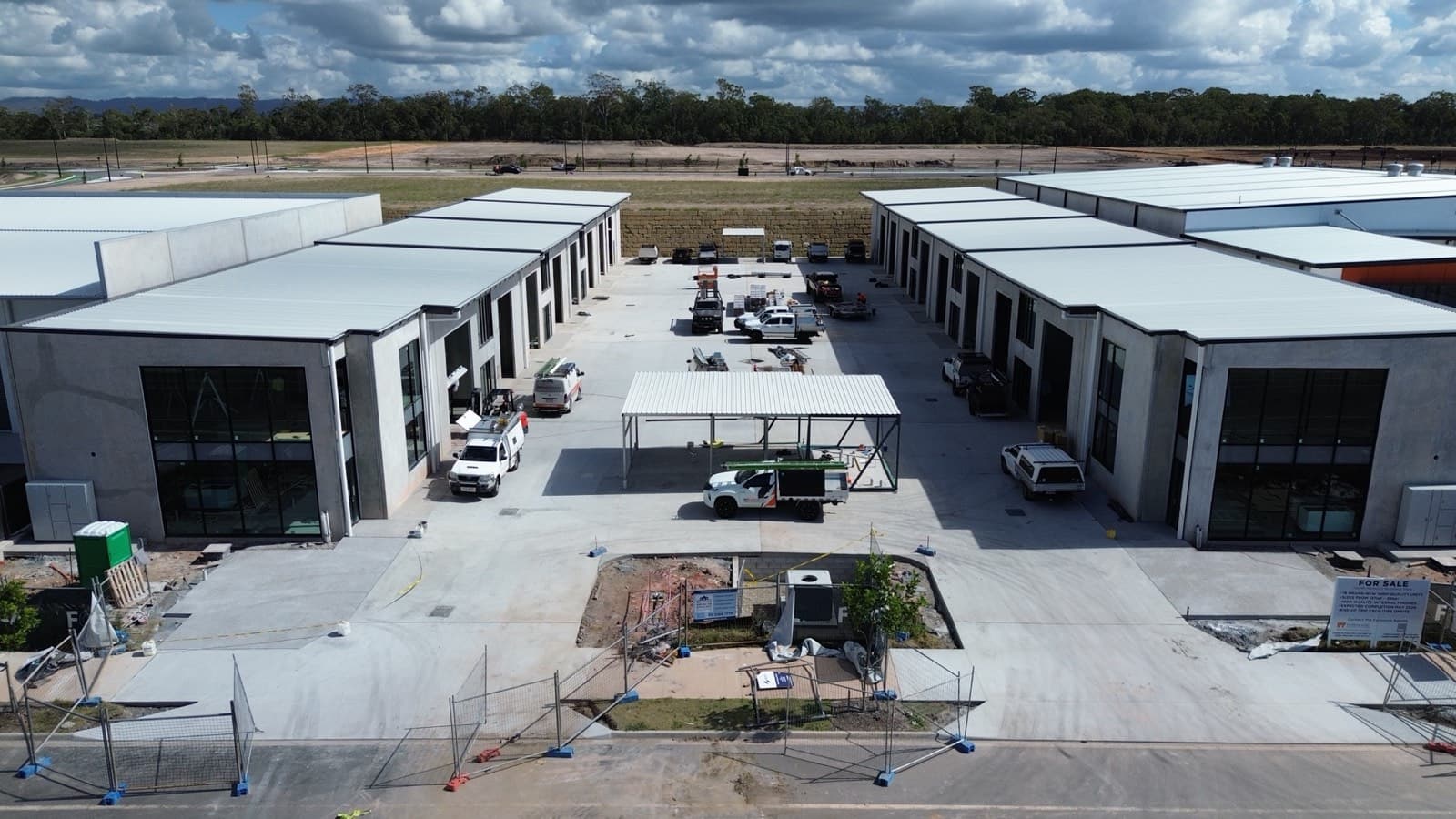 May 2026 — driveway construction progress at Ellevation at North Harbour